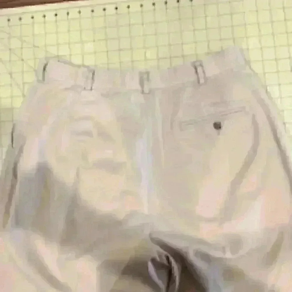 LL Bean Khaki Twill Trousers, Size 16P - Picture 4 of 7